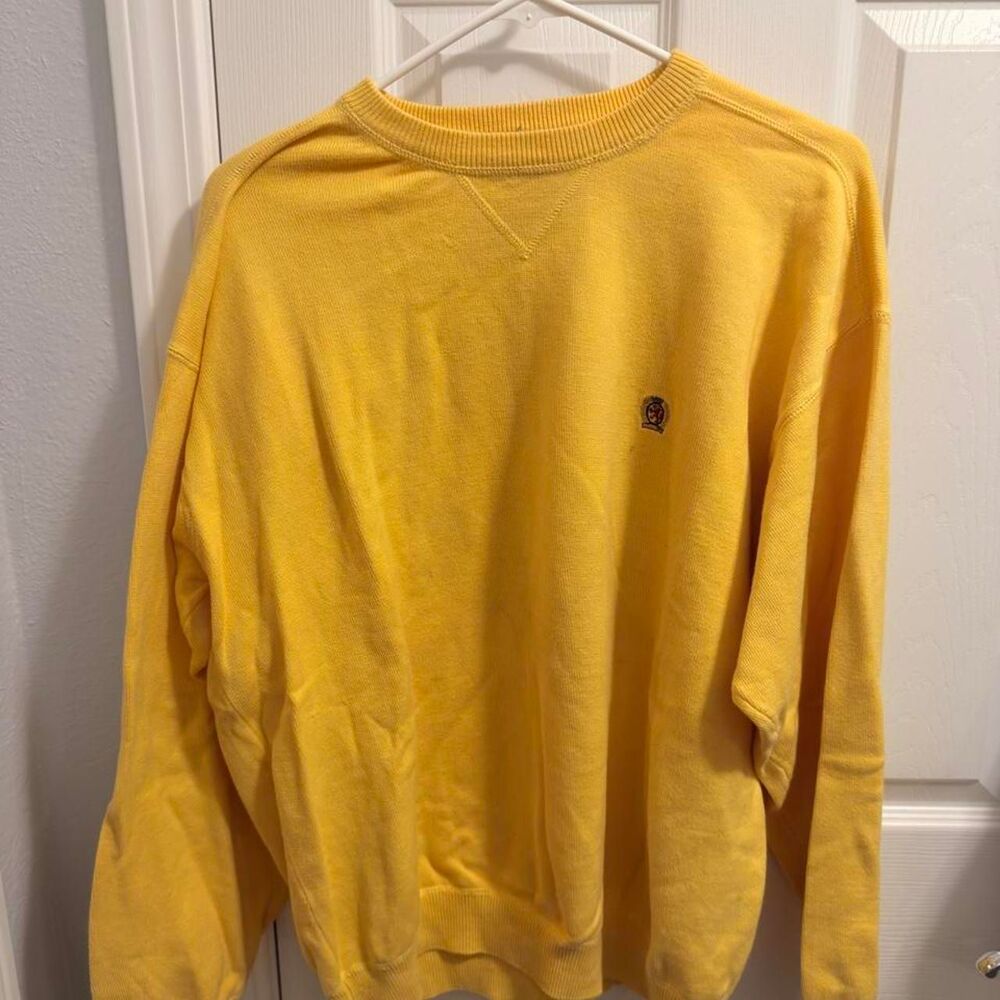 Tommy-hilfiger Men's Yellow Sweatshirt
